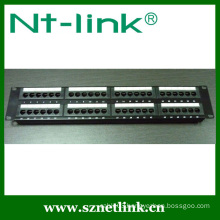 19 inch Rack Mount 2U 48 Port RJ45 UTP Cat6 Krone Patch Panel